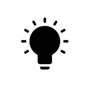 Black icon of a briefcase with a globe on a white background