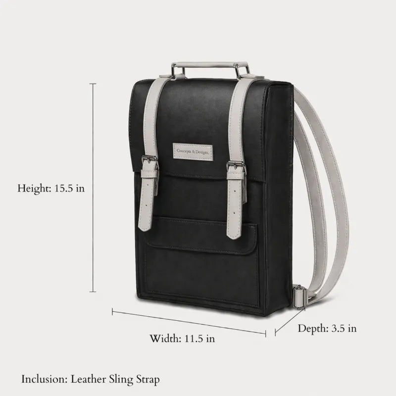 Size chart for Monaco  Laptop Backpack