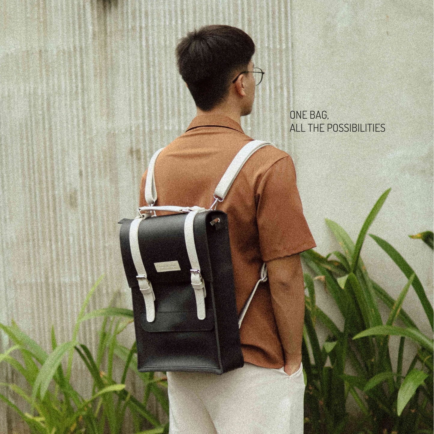 Monaco Portrait Backpack 15”
