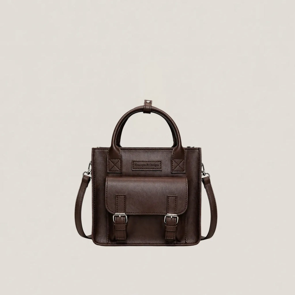 Brown mini bag
#color_dark brown